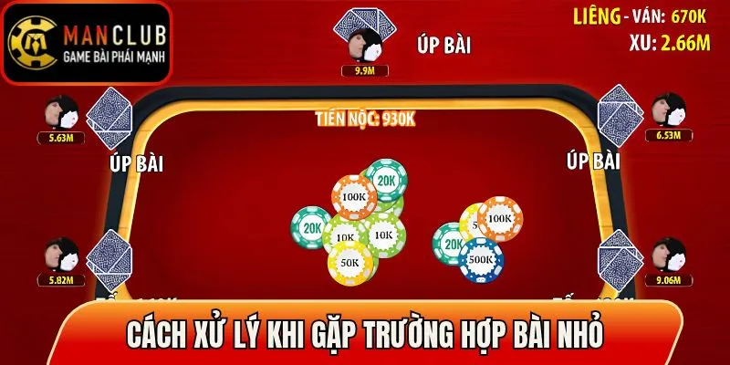 Cách xử lý khi gặp trường hợp bài nhỏ