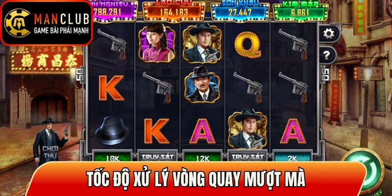 Tốc độ xử lý vòng quay mượt mà, để dễ dàng săn thưởng