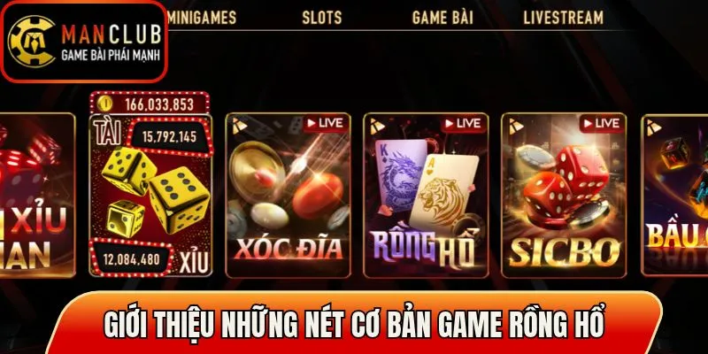 Rồng Hổ Luật Chơi A - Z Cùng Bí Quyết Tham Gia Hiệu Quả 1 Giới thiệu những nét cơ bản game Rồng Hổ